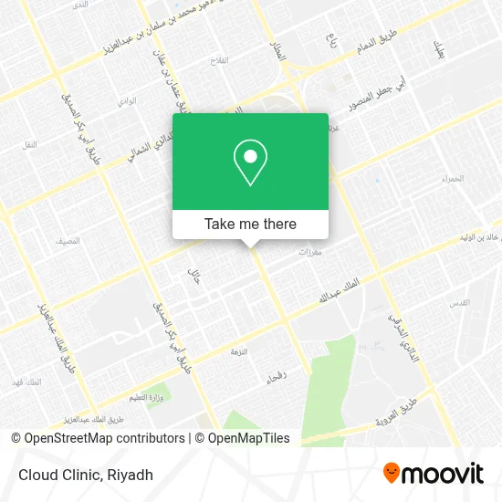 Cloud Clinic map
