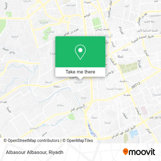 Albasour Albasour map