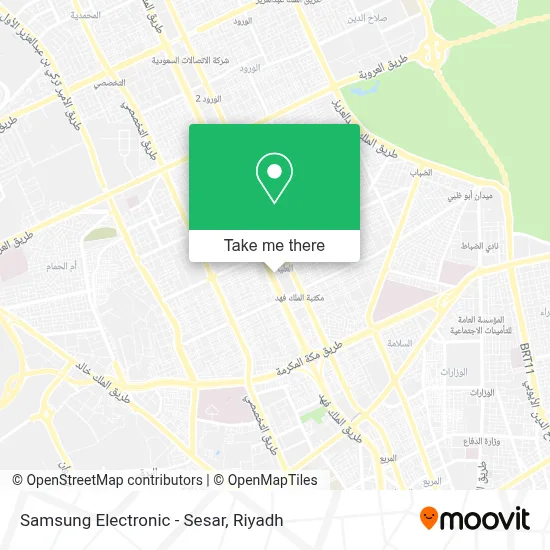 Samsung Electronic - Sesar map