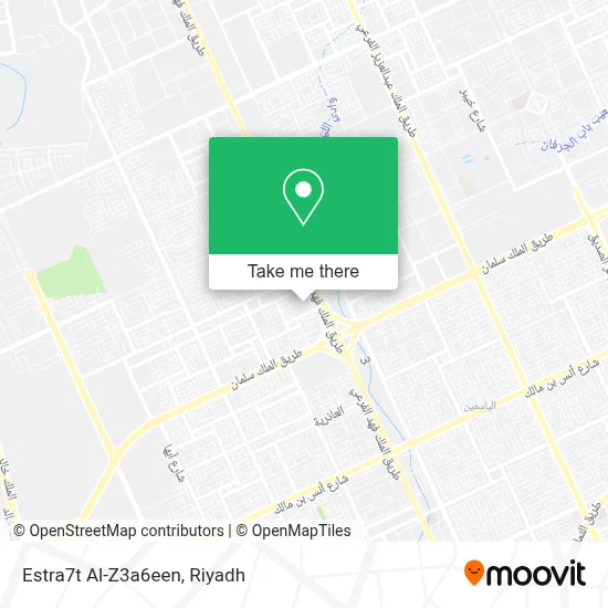 Estra7t Al-Z3a6een map