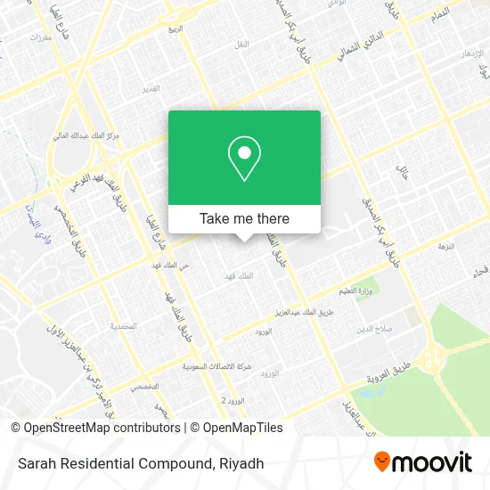 Sarah Residential Compound map