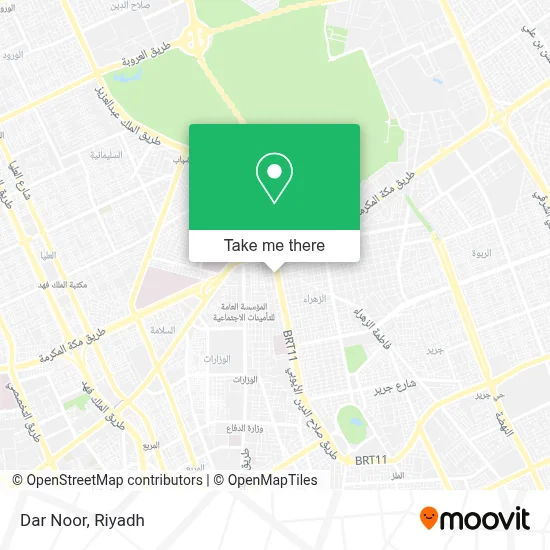 Dar Noor map