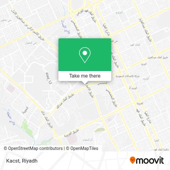 Kacst map