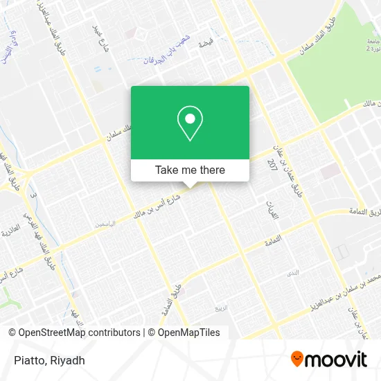 Piatto map