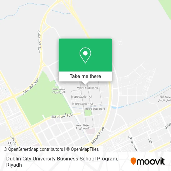 Dublin City University Business School Program map