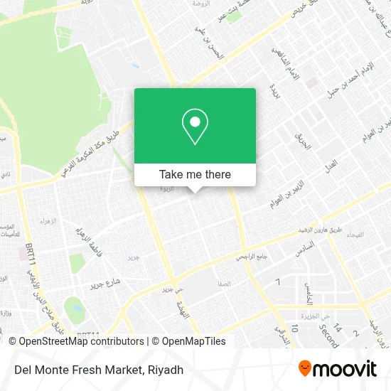 Del Monte Fresh Market map