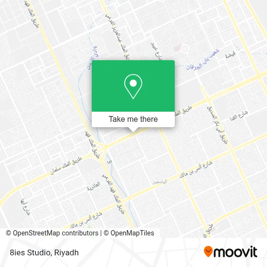 8ies Studio map