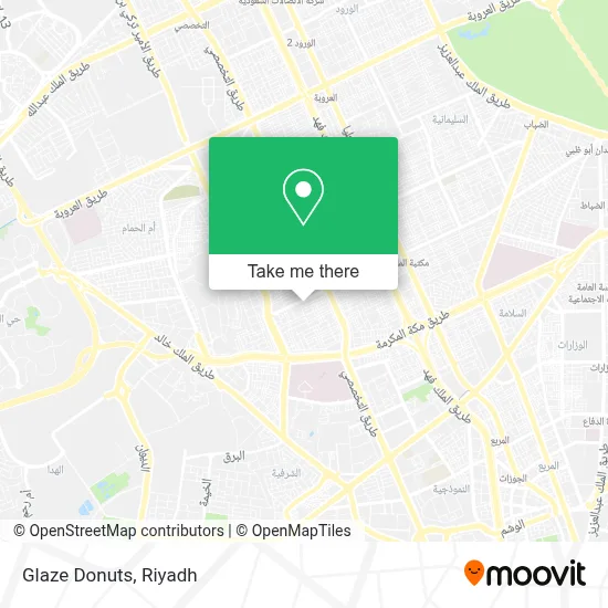 Glaze Donuts map