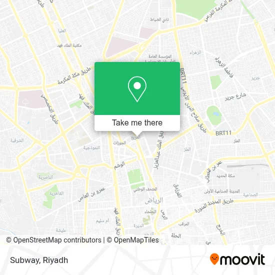 Subway map