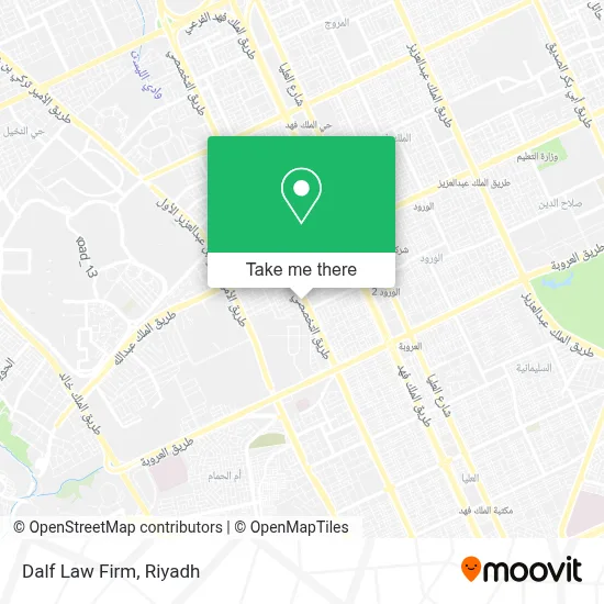 Dalf Law Firm map