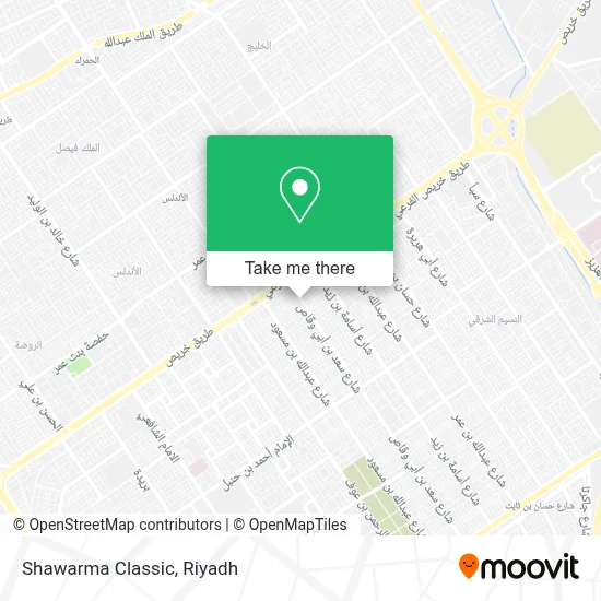 Shawarma Classic map