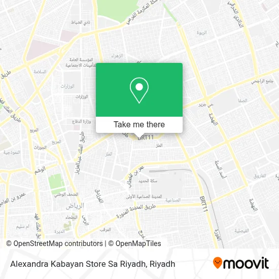Alexandra  Kabayan Store Sa Riyadh map