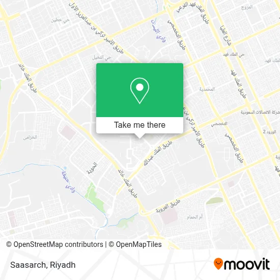 Saasarch map