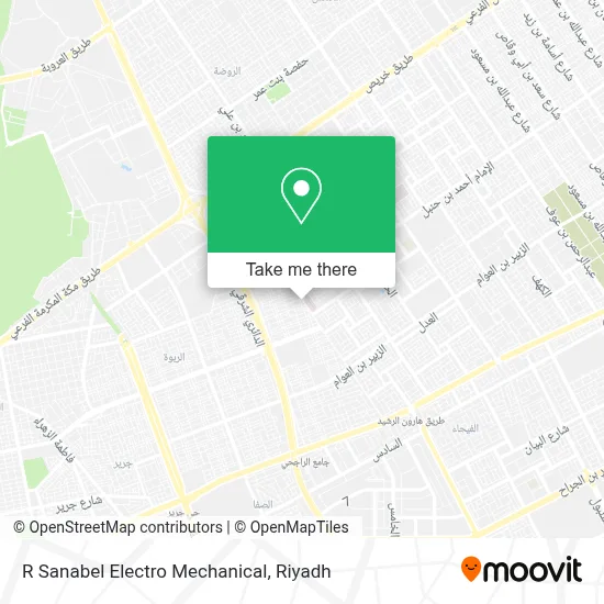 R Sanabel Electro Mechanical map