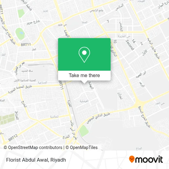 Florist Abdul Awal map