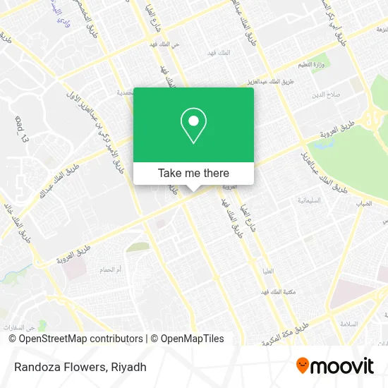 Randoza Flowers map
