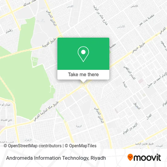 Andromeda Information Technology map