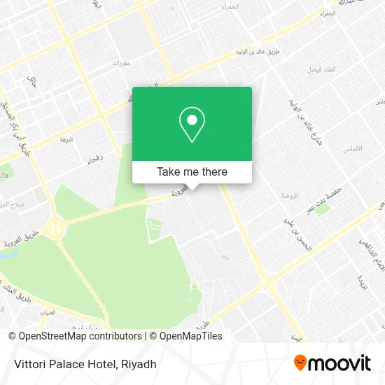 Vittori Palace Hotel map