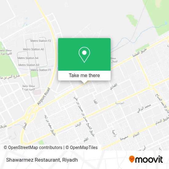 Shawarmez Restaurant map