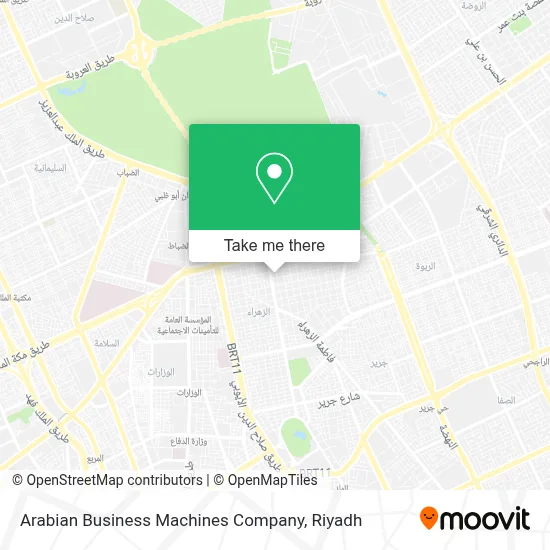 Arabian Business Machines Company map