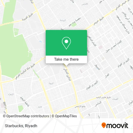 Starbucks map