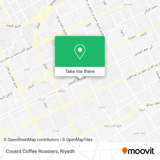 Coyard Coffee Roasters map