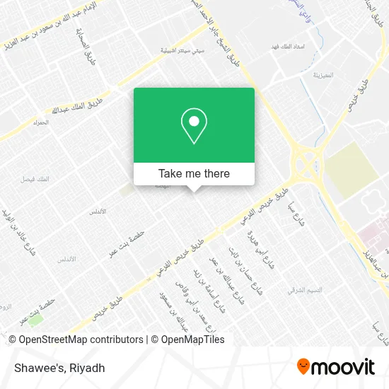 Shawee's map