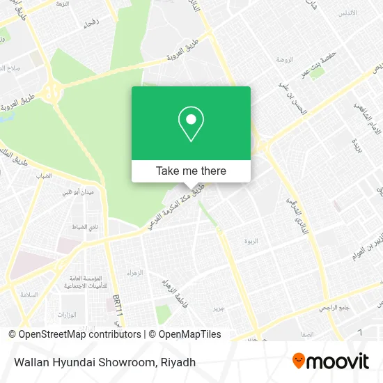 Wallan Hyundai Showroom map