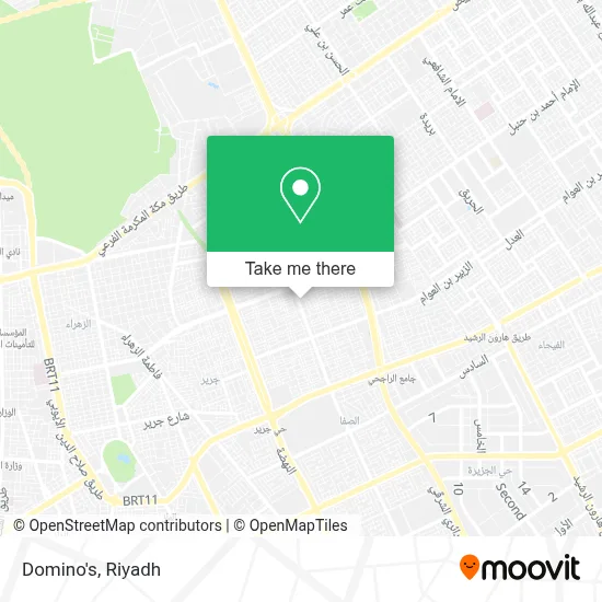 Domino's map