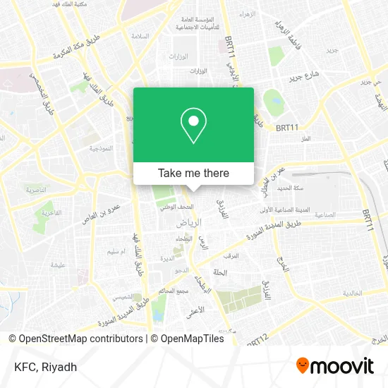KFC map