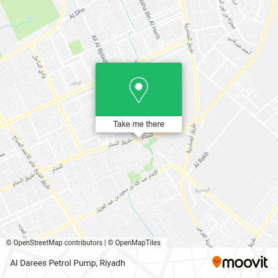 Al Darees Petrol Pump map