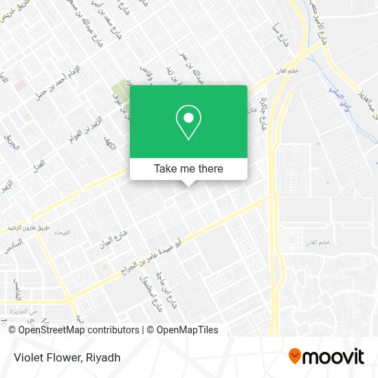Violet Flower map