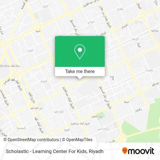 Scholastic - Learning Center For Kids map