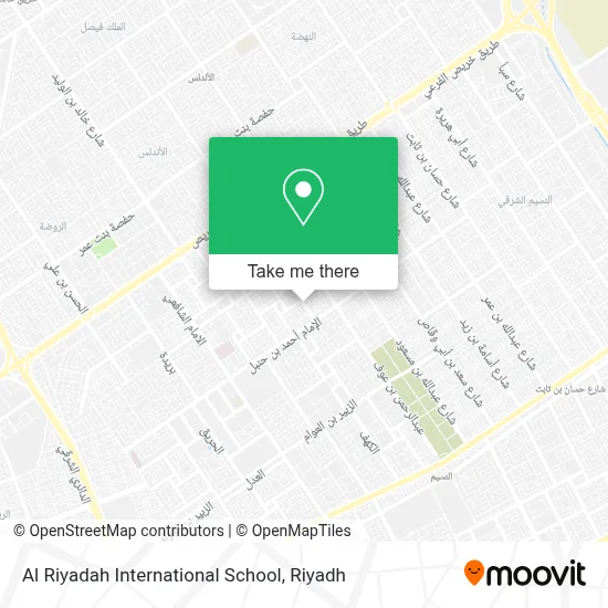 Al Riyadah International School map