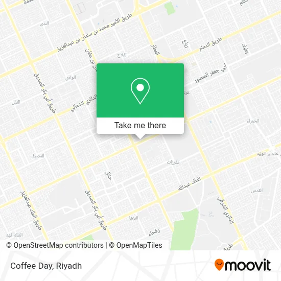 Coffee Day map