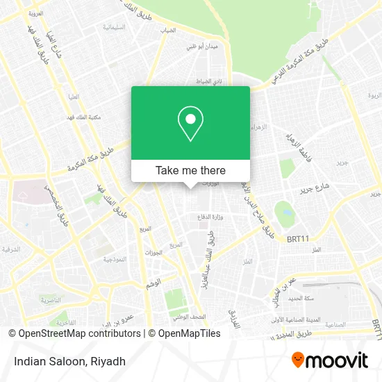 Indian Saloon map