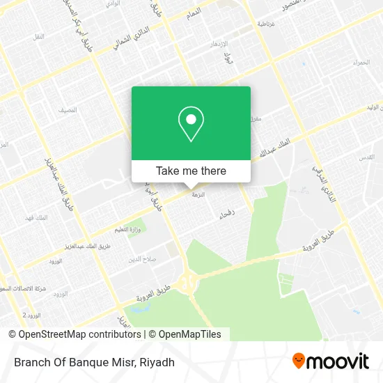 Branch Of Banque Misr map
