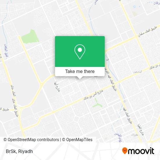BrِSk map