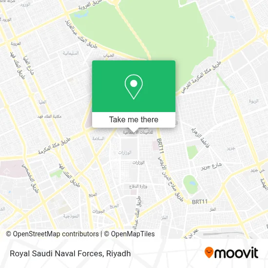 Royal Saudi Naval Forces map