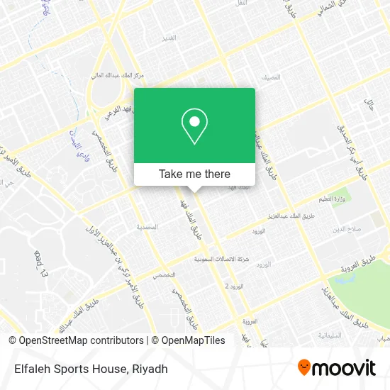 Elfaleh Sports House map