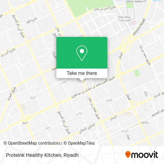 Proteink Healthy Kitchen map