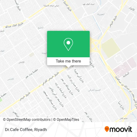Dr.Cafe Coffee map