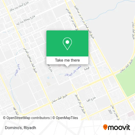 Domino's map