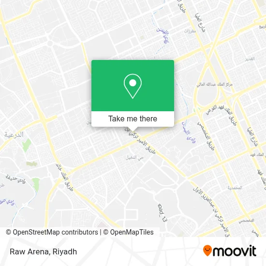 Raw Arena map