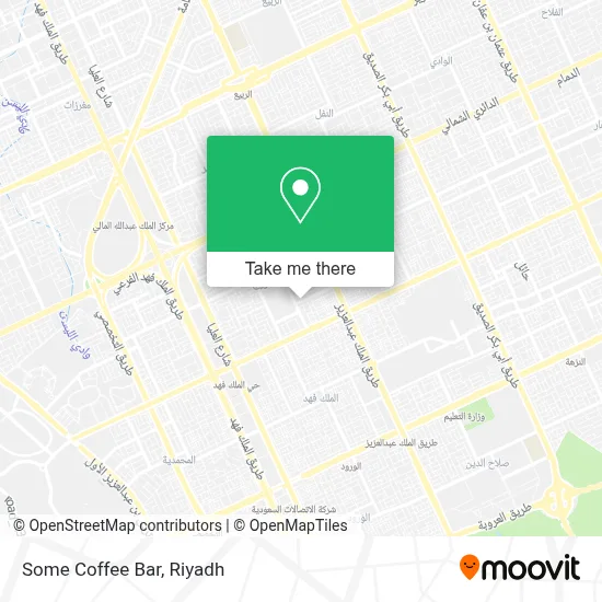 Some Coffee Bar map