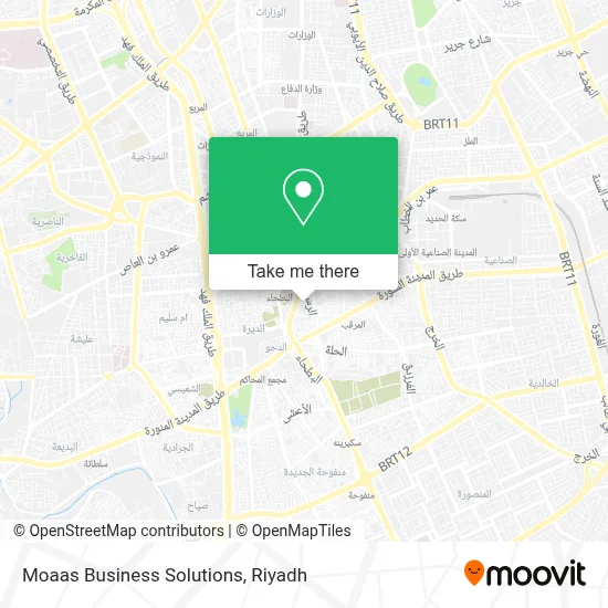 Moaas Business Solutions map