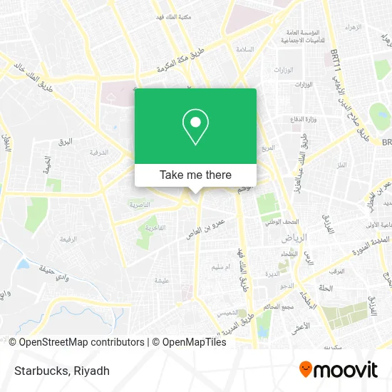 Starbucks map