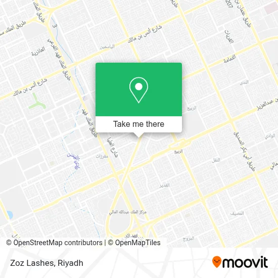 Zoz Lashes map