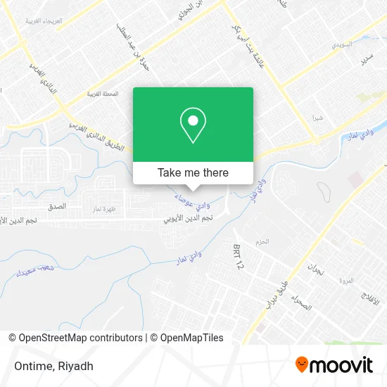 Ontime map