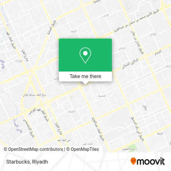 Starbucks map